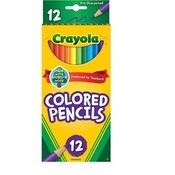 Wholesale - 12ct CRAYOLA LONG COLOR PENCIL C/P 48, UPC: 071662040123